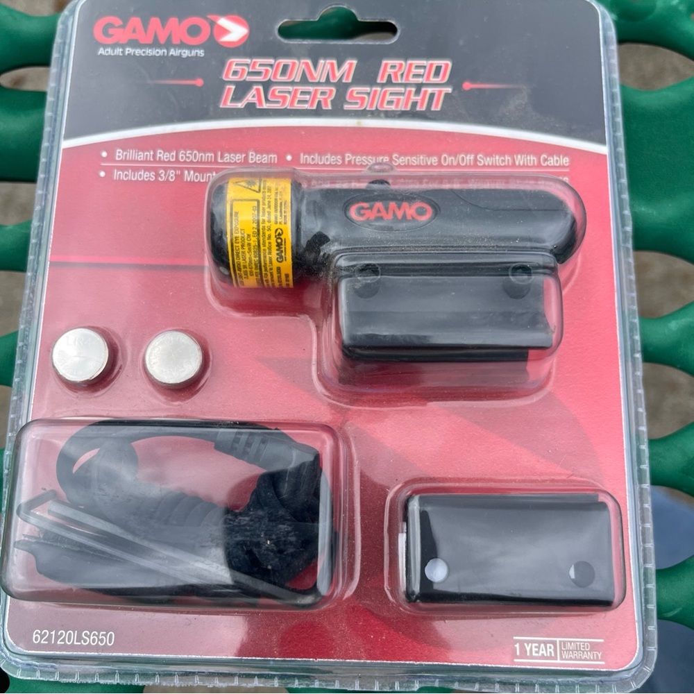 AMO Black Red-Labeled 650nm Laser Sight Kit